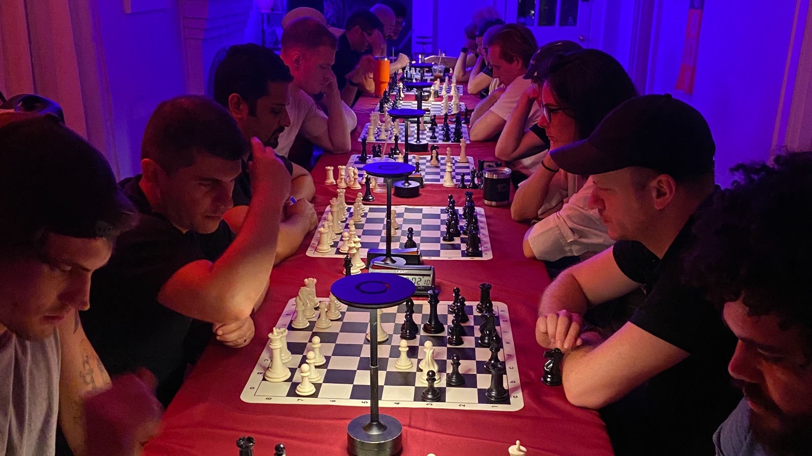 Players gathered for The Knights Social